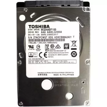 Жесткий диск Toshiba SATA-III 1Tb 2.5" (MQ04ABF100)