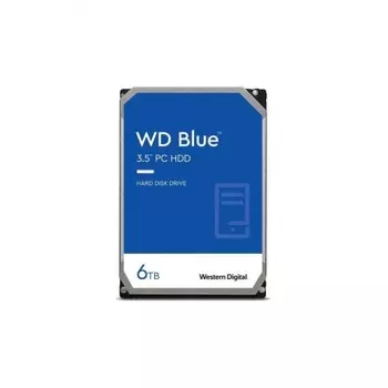 Жесткий диск WD 3,5" WD60EZAX Blue 6ТБ 5400RPM 256MB (SATA III)