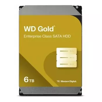 Жесткий диск WD SATA-III 6TB WD6004FRYZ Desktop Gold 512E (7200rpm) 256Mb 3.5"