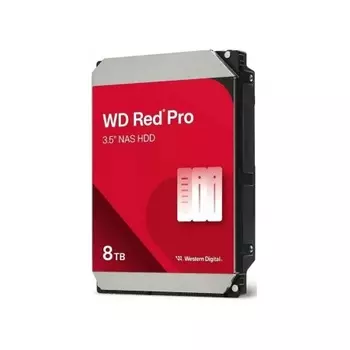 Жесткий диск WD SATA-III 8TB WD8005FFBX NAS Red Pro (7200rpm) 256Mb 3.5"
