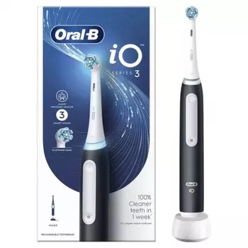 Зубная щетка Braun Oral-B iO Series 3 Black (Чёрный) (Россия)