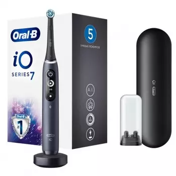 Зубная щетка Braun Oral-B iO Series 7 Black Onyx (Черный Оникс) (Россия)