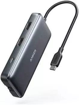Адаптер ANKER 8-in-1 USB-C PD A83800A1 BK