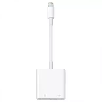 Адаптер Apple Lightning - USB/Lightning (MK0W2ZM/A)