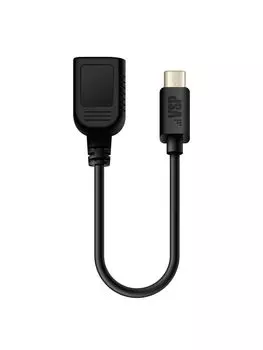 Адаптер BoraSCO OTG micro 0.15м черный