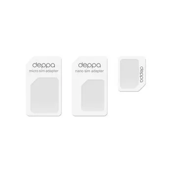 Адаптер Deppa Nano/Micro SIM white