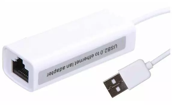 Адаптер Red Line USB A – Ethernet(100Mbit), белый