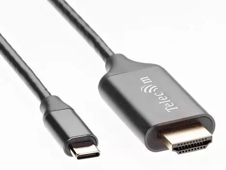 Адаптер Telecom USB3.1 Type-C M - HDMI M 4K@60Hz 1.8m TCC008-1.8M