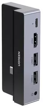 Адаптер UGREEN CM317 (70688) USB-C Multifunction Adapter для iPad Pro серый