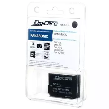 Аккумулятор DigiCare PLP-BLC12/ DMW-BLC12 для DMC-G5, G6, GH2, FZ200, FZ1000