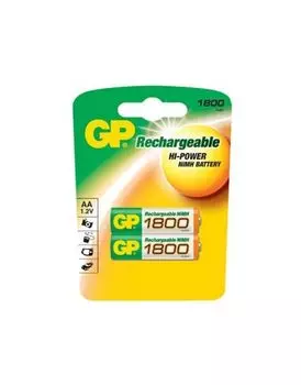 Аккумулятор GP 180AAHC AA NiMH 1800mAh (2шт)