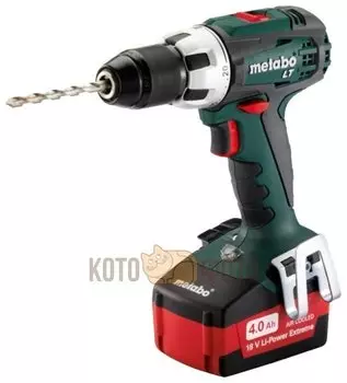 Аккумуляторная дрель-шуруповерт Metabo BS 18 LT, кейс (602102500)