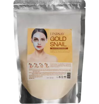 Альгинатная маска с муцином золотой улитки Gold Snail Modeling Mask