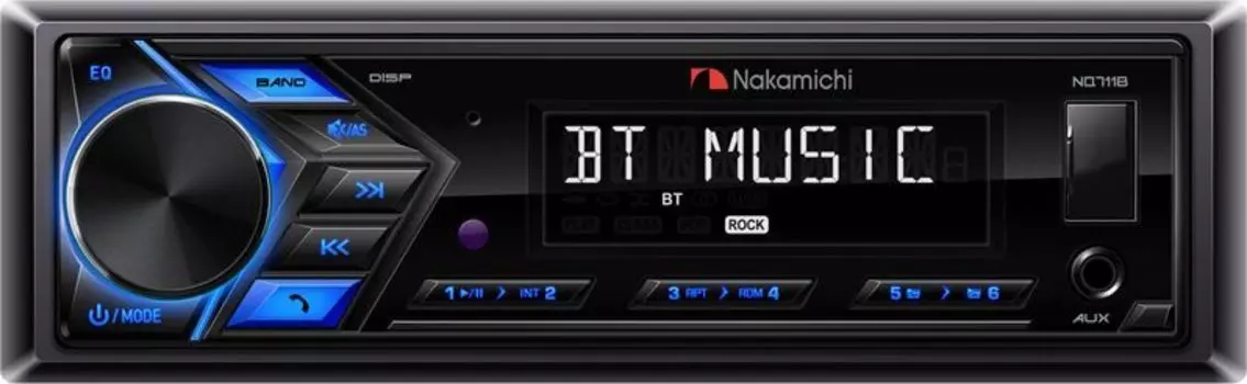 Автомагнитола Nakamichi NQ711B 1Din