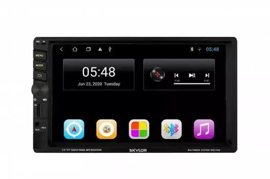 Автомагнитола SKYLOR AND-7040 7" Android 9.0 GPS,WI-FI 2din