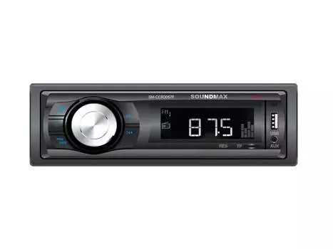 Автомагнитола Soundmax SM-CCR3057F 1DIN 4x40Вт