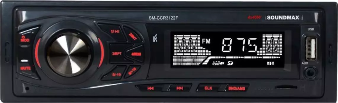 Автомагнитола Soundmax SM-CCR3122F