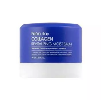 Бальзам для лица увлажняющий FarmStay Collagen Revitalizing Moist Balm, 80гр