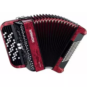 Баян HOHNER Nova II 72 red