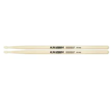 Барабанные палочки Kaledin Drumsticks 7KLHB5AL 5A Long граб деревянный наконечник