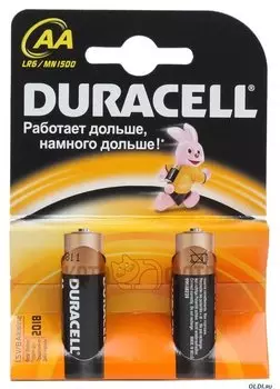 Батарейка Duracell LR6-2BL Basic AA (2шт.)