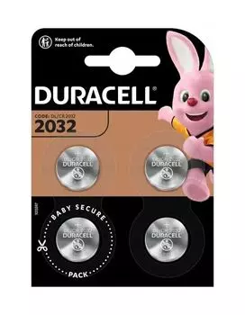 Батарейка Duracell CR2032/4BL (4шт.)
