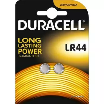 Батарейка Duracell LR44 LR44-2BL (2шт.)
