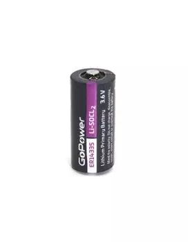 Батарейка GoPower 14335 2/3AA PC1 Li-SOCl2 3.6V (1/10/500)