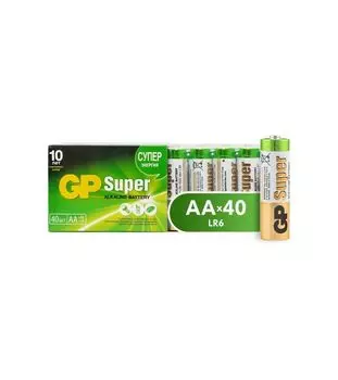 Батарейки GP GP 15A-2CRVS40 AA 40шт