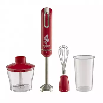 Блендер погружной Delta Lux DL-7044B Red