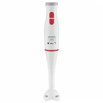 Блендер погружной Supra HBS-294 400Вт белый/красный