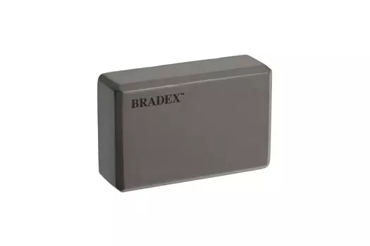 Блок для йоги серый (Block yoga grey Cool Grey 4c)