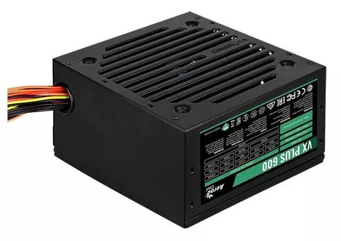 Блок питания Aerocool ATX 600W VX PLUS