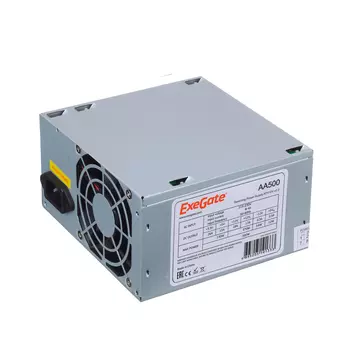 Блок питания ExeGate 500W ATX-AA500 (EX256711RUS) Grey