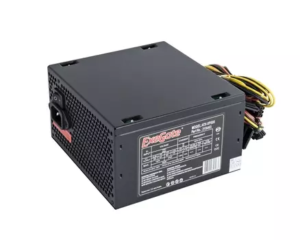 Блок питания ExeGate 500W ATX-XP500 (EX219463RUS) Black