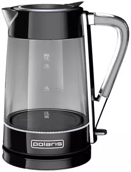 Чайник электрический Polaris PWK 1715 CGL 1.7л. 2200Вт черный