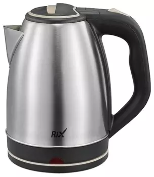 Чайник Rix RKT-1802S 1.8L Black-Beige