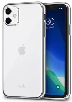 Чехол Moshi Vitros для iPhone 11 Jet Silver