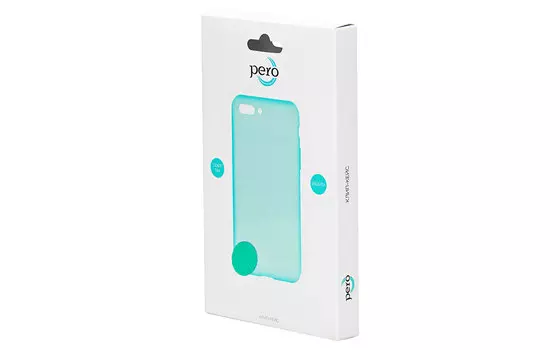 Чехол Pero для APPLE iPhone 11 Soft Touch Turquoise CC01-I6119C