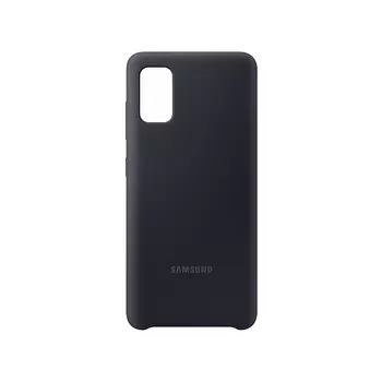 Чехол Samsung Galaxy A41 SiliconeCover black (EF-PA415TBEGRU)