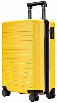 Чемодан NINETYGO Rhine Luggage 24" желтый