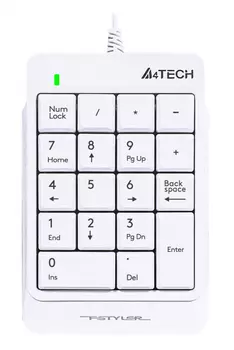 Числовой блок A4Tech Fstyler FK13 белый