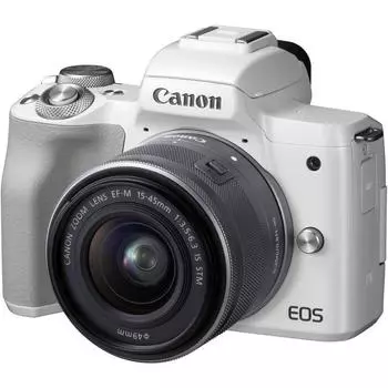 Цифровой фотоаппарат Canon EOS M50 kit 15-45 IS STM White