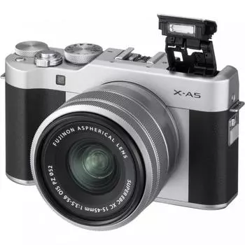 Цифровой фотоаппарат FujiFilm X-A5 kit XC15-45mmF3.5-5.6 OIS PZ Silver