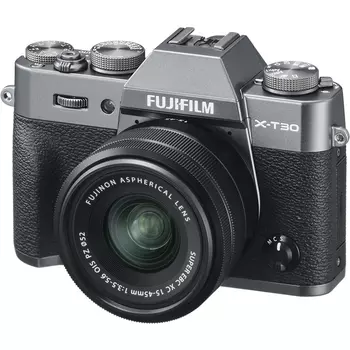 Цифровой фотоаппарат FujiFilm X-T30 Kit XC15-45mm OIS PZ Charcoal Silver