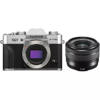 Цифровой фотоаппарат FujiFilm X-T30 Kit XC15-45mm OIS PZ Silver