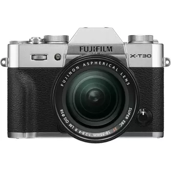 Цифровой фотоаппарат FujiFilm X-T30 Kit XF18-55mm F2.8-4 R LM OIS Silver
