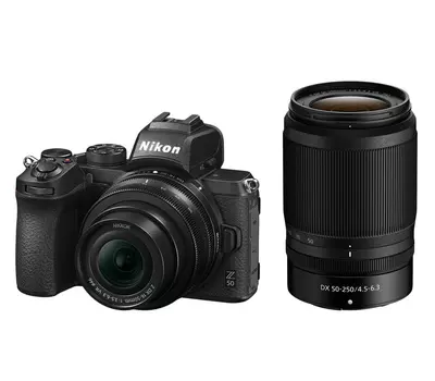 Цифровой фотоаппарат Nikon Z50 Kit (VOA050K001) черный