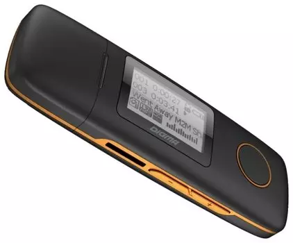 Цифровой плеер Digma U3 - 4Gb Black-Orange