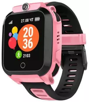 Детские умные часы Geozon BASIS pink